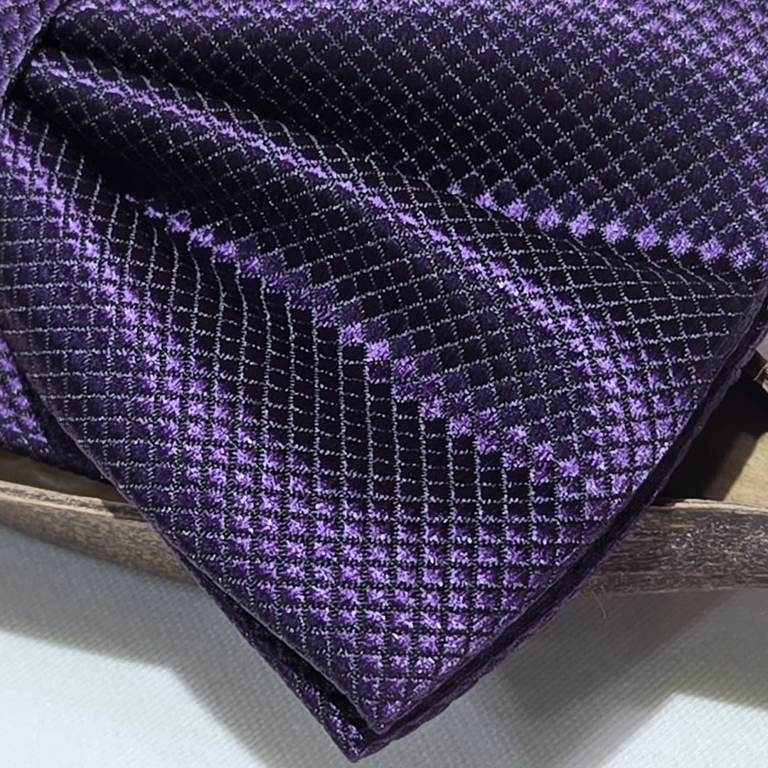 Dark Purple Bow Tie