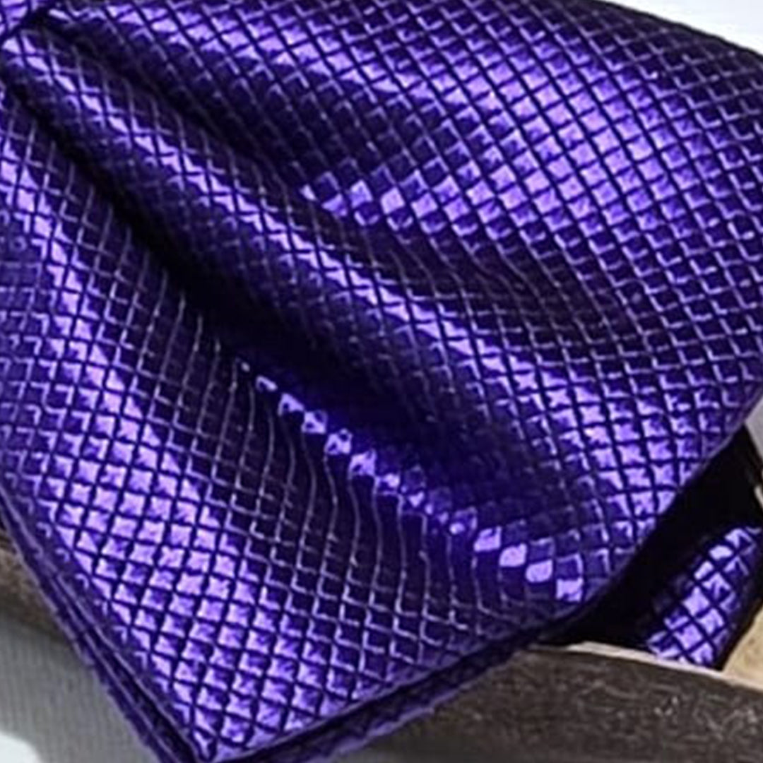 Plam Purple Bow Tie