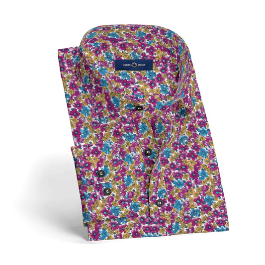 Yellow Pink Floral.