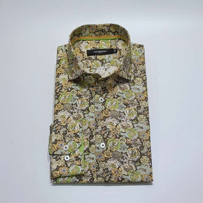 Brown Floral Print
