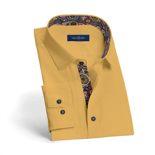 Mustard Yellow.